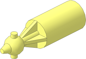 Technic Wheel Spindle Axle Driver
