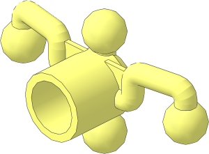 Technic Wheel Spindle Steering Arm