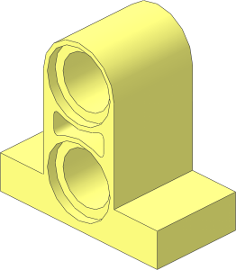 Technic Tile  1 x  2 with Two Holes