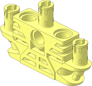 Constraction Torso  5 x  3 with  3 Pins and  6 Pegholes