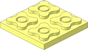 Scala Plate  4 x  4
