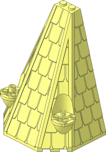 Roof  6 x  8 x  9 Half Pyramid