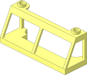 Windscreen  2 x  6 x  2 Frame