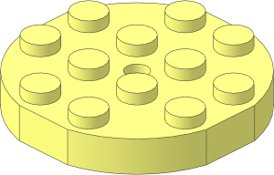 ~Turntable  4 x  4 Dimpled Top