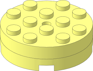 Turntable  4 x  4 Round with Black Inside