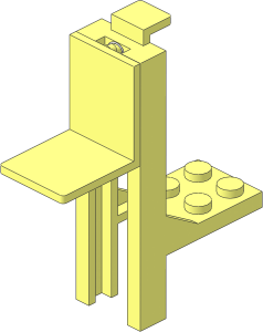 Forklift  2 x  7 (Complete) (Raised Position)