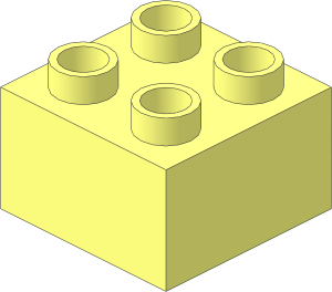 Duplo Brick  2 x  2