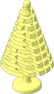 Plant Tree Pyramidal  4 x  4 x  6.667 Type 1
