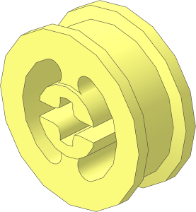Wheel Rim  8 x 17.5 with Axlehole