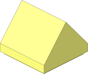 Slope Brick 45  1 x  1 Double