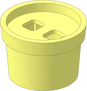 Minifig Costume Flowerpot