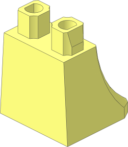 Minifig Hips and Skirt