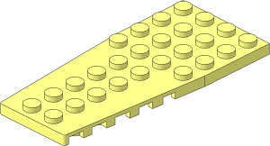 Wing  4 x  9 with Stud Notches