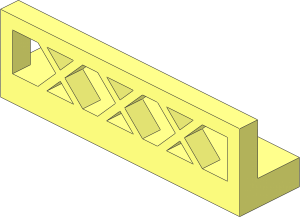 Fence Lattice  1 x  4 x  1