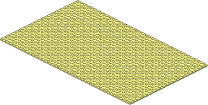 Baseplate 24 x 40 with Set 370 Dots Pattern