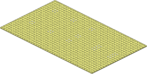 Baseplate 24 x 40 with Set 373 Dots Pattern