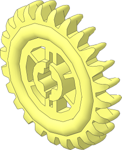 Technic Gear 24 Tooth Crown Type 3