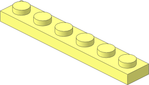 Plate  1 x  6