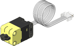 Electric Powered Up Force Sensor with Coiled Cable