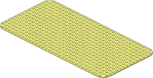 Baseplate 16 x 32 with Rounded Corners