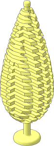 Plant Tree Columnar  4 x  4 x 11.5