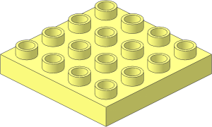 Duplo Plate  4 x  4