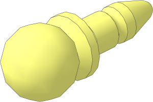 Bar Pointed  1.1L with Towball