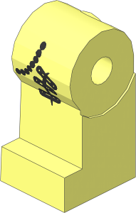 ~Minifig Leg Right with Chainlink and  3 Safety Pins Pattern (Obsolete)