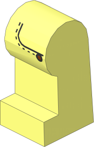 ~Minifig Leg Left with Pocket Pattern (Obsolete)