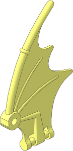 Animal Dragon Wing  9 x  6 with Handle Bars
