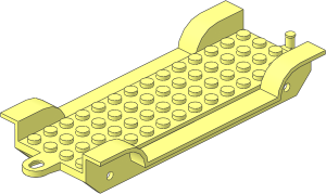 ~Vehicle Chassis 14 x  6.5 with Tow-Hook