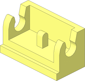 Hinge  1 x  2 Base
