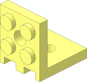 Bracket  2 x  2 -  2 x  2 Up
