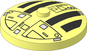 Dish  4 x  4 Inverted with TIE Hatch Pattern