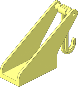 Tow Crane  2 x  4 x  3 with Hook