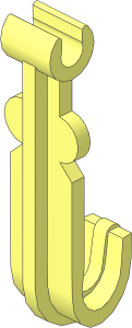 Tow Crane  2 x  4 x  3 Hook Reinforced