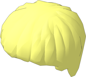 Minifig Hair Short Bowl Cut