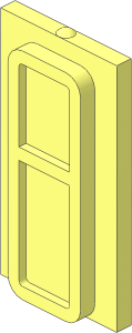 Glass for Train Window  1 x  2 x  3