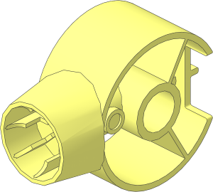 Animal Tail Joint with Long Pin