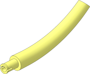 Animal Tail Section Middle with Pin