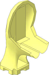 ~Animal Dinosaur Legs Short, Left (Needs Work)