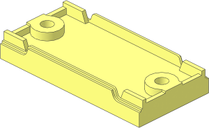 ~Electric Light & Sound Brick  2 x  6 Base