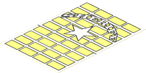Sticker  5.4 x  3.6 with "Sheriff" and Star