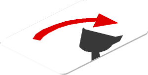 Sticker  1 x  0.8 Shovel Up