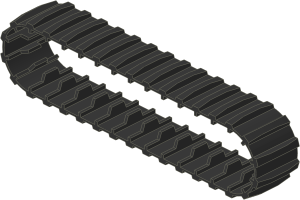 ~_Technic Tread Black (Obsolete)