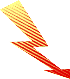 Sticker  3.2 x  5.8 with Right Red Arrow