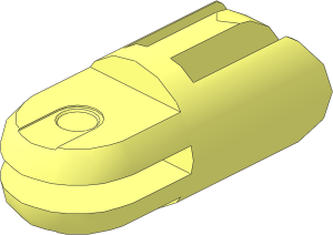 Arm Piece with 2 and 3 Fingers Rotated