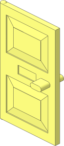Door  2 x  4 x  5