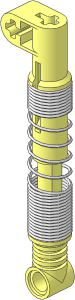 Technic Shock Absorber  9L Hard (Extended)