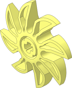 Propeller  8 Blade  5 Diameter